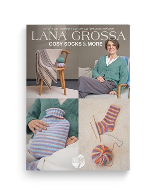 Cosy Socks & More Booklet - Tijdschrift (DE) + Breibeschrijvingen (NL)