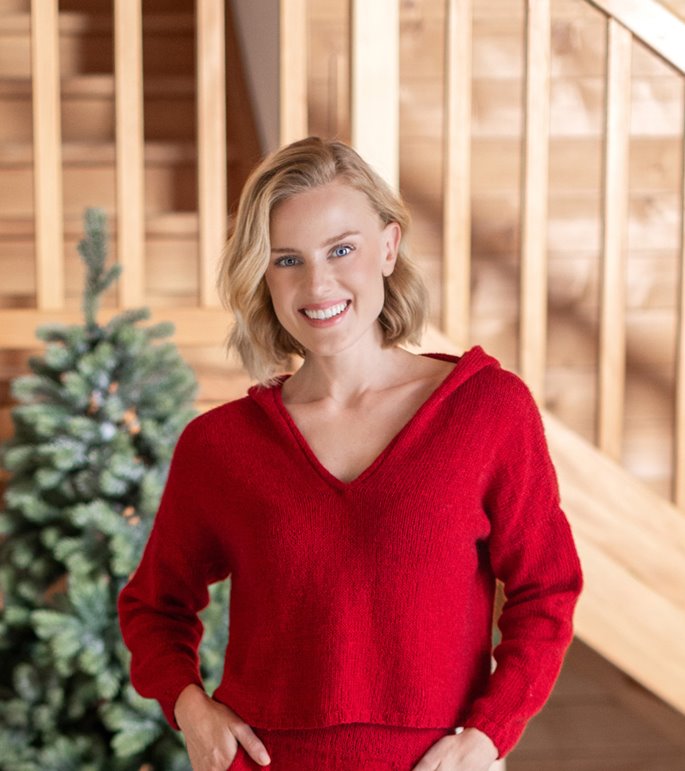 Lana Grossa HOODIE Ecopuno