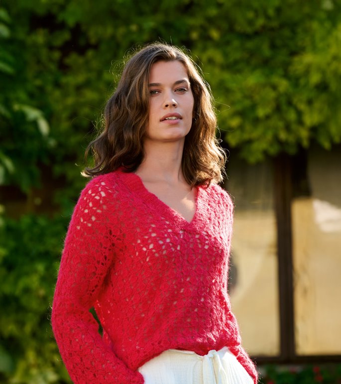 Lana Grossa GEHAAKTE TRUI Setasuri