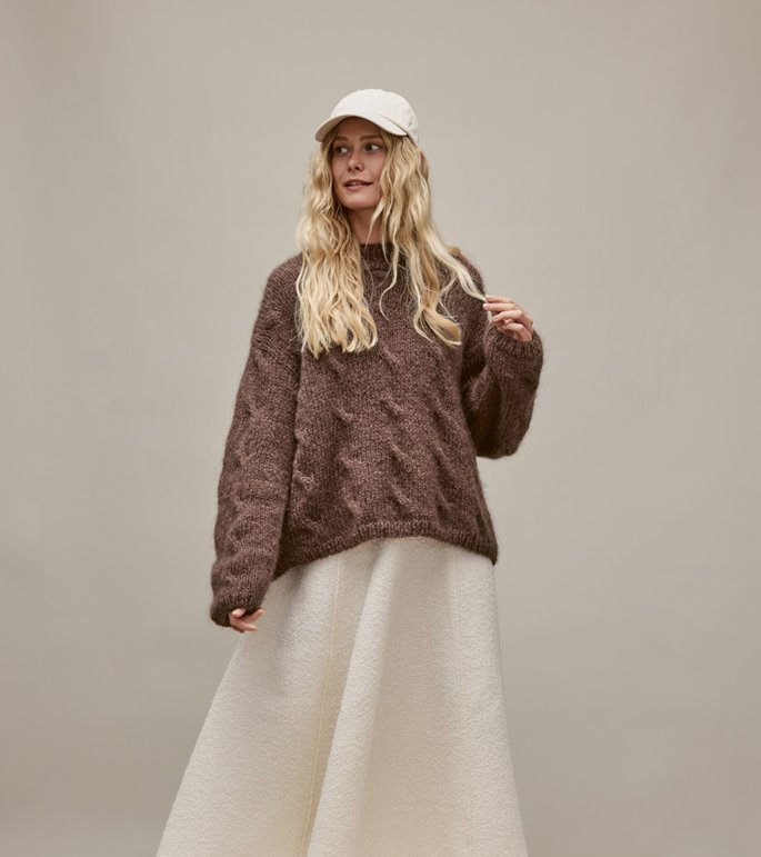 Lana Grossa SWEATER Mohair di Gio