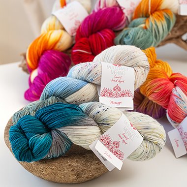 Hand-dyed <br> garens